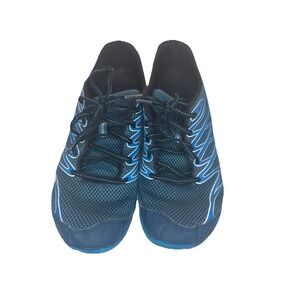 Merrell Bare Access 4 Trail Running Shoes Men's 9  Blue Minimalist Vibram Sole